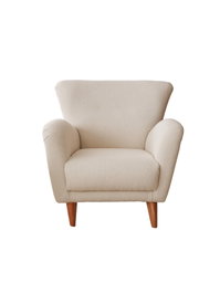 Atelier Del Sofa Sillón Orejero Teddy Blanco